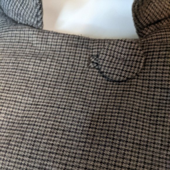 Mossimo Brown Tweed Cape Jacket with Cap Sleeves - Picture 3 of 8